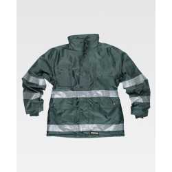 parka imbottito impermeabile