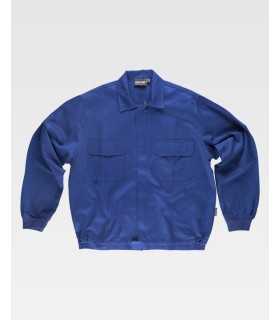 Giubbotto in cotone con collo a camicia