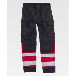 Pantalone combinato di triple cuciture