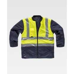 Parka trasformabile 5 in 1. Abbinato