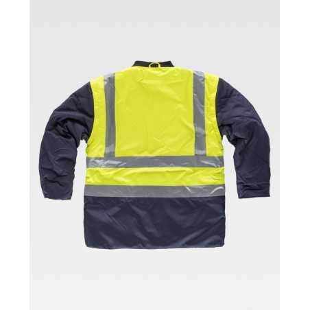 Parka trasformabile 5 in 1. Abbinato