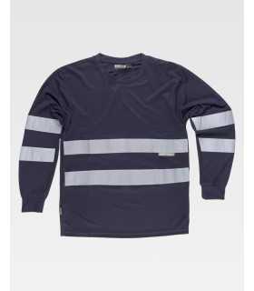 T-shirt di manica raglan in poliestere