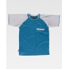 T-shirt abbinata a maniche corte con triple cuciture