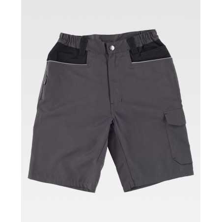 Pantaloncini abbinati con rinforzi e triple cuciture