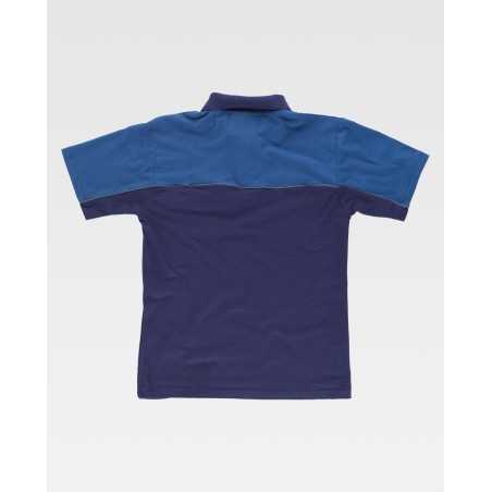 Polo combinato di manica corta in tessuto piquè