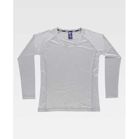 T-shirt di donna di manica lunga
