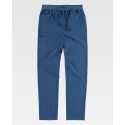 Pantaloni con tessuto elastico