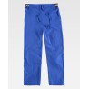 Unisex trousers with elastic fabric