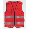Gilet ad alta visibilità con bande rifrangenti