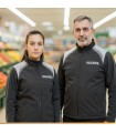 Giacca per Vigilanza e Portierato in soft shell Antivento