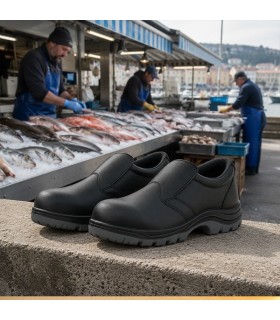 Scarpe certificate da lavoro per Pescheria e Industrie Ittiche