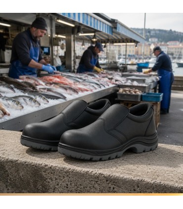 Scarpe certificate da lavoro per Pescheria e Industrie Ittiche